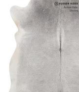 Medium Grey X-Large Brazilian Cowhide Rug 6'9"H x 6'0"W #68805 by Hudson Hides
