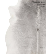 Medium Grey X-Large Brazilian Cowhide Rug 6'7"H x 6'2"W #69057 by Hudson Hides