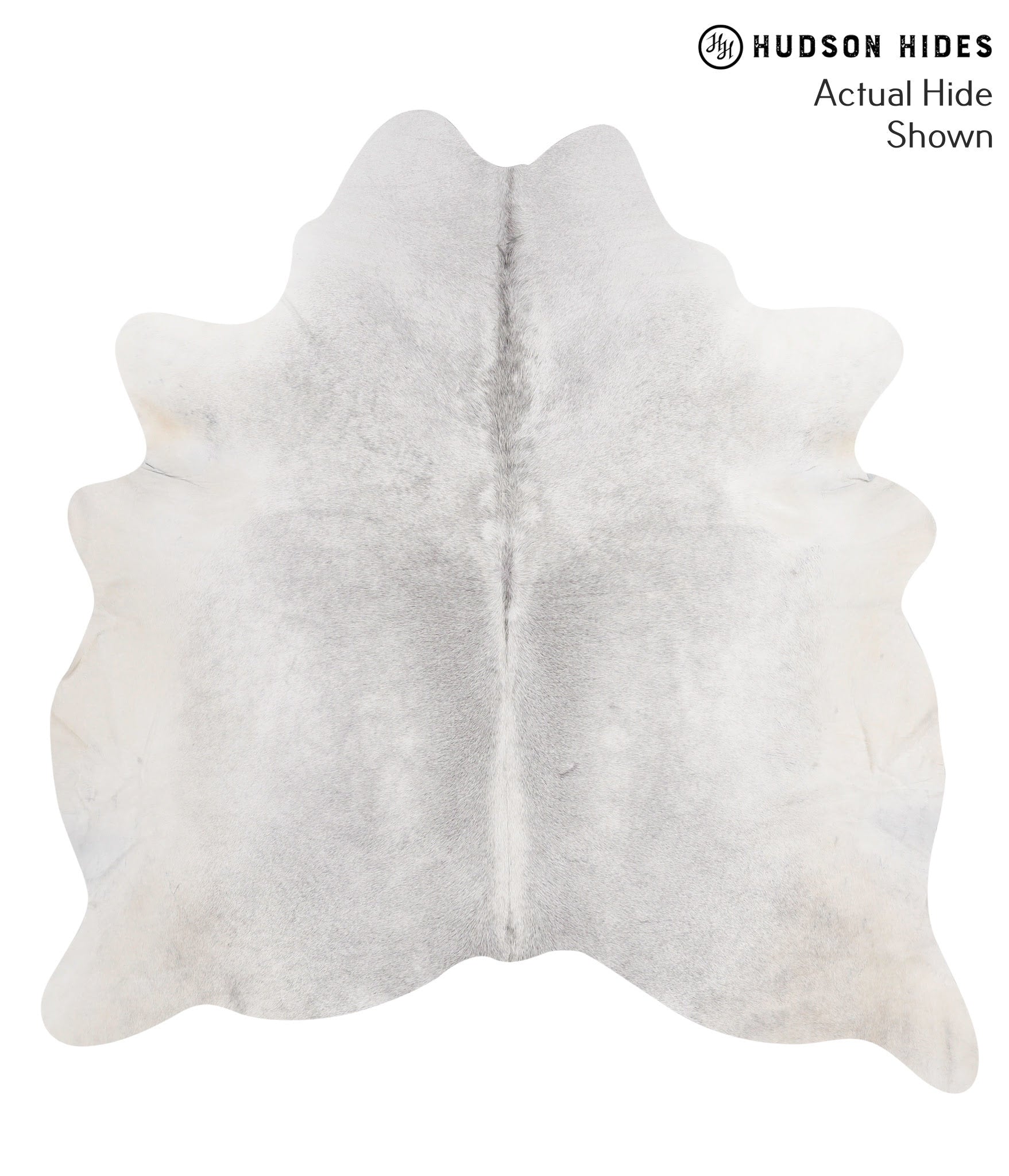 Medium Grey Cowhide Rug #69060