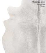 Medium Grey X-Large Brazilian Cowhide Rug 6'6"H x 6'4"W #69060 by Hudson Hides