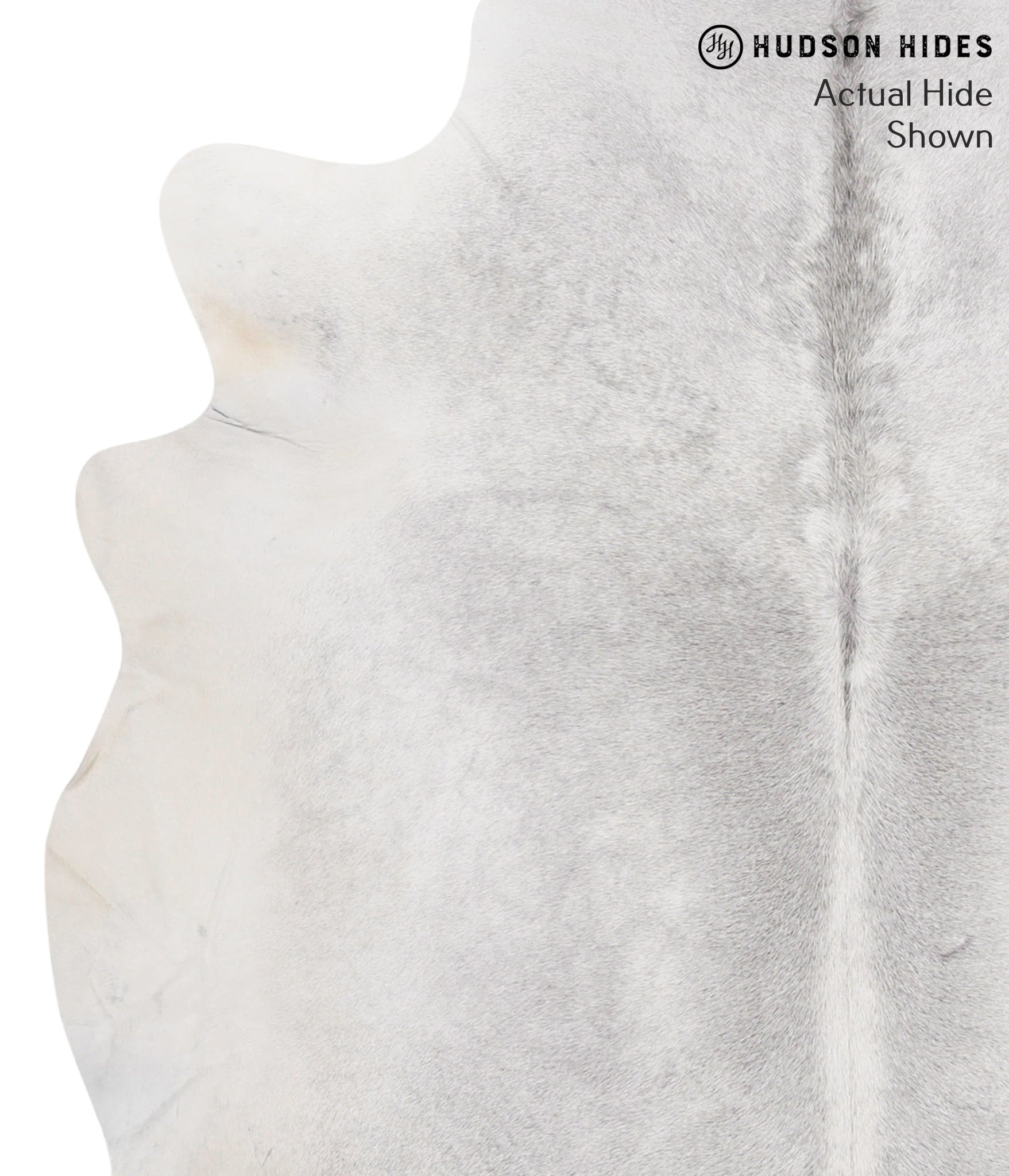 Medium Grey Cowhide Rug #69060