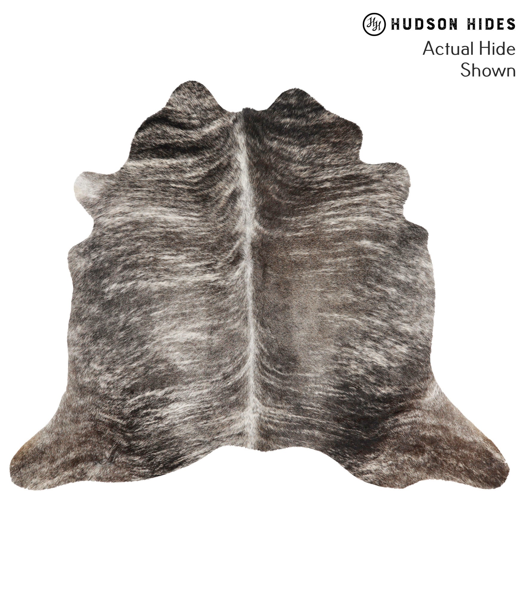 Grey Brindle Cowhide Rug #69263