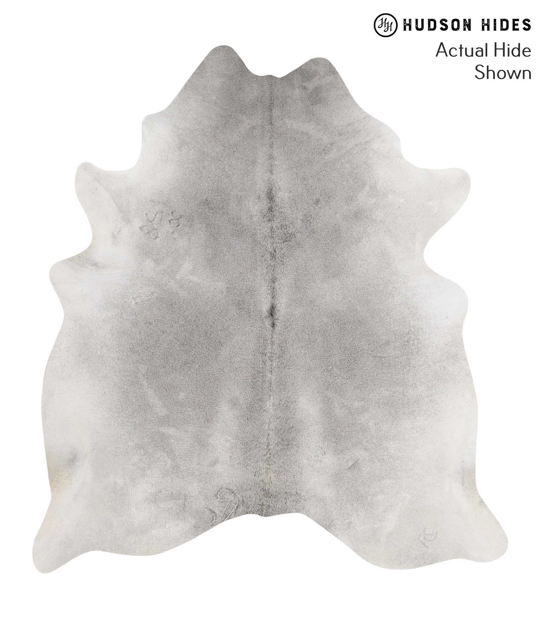 Medium Grey Cowhide Rug #69485