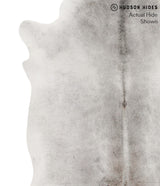 Medium Grey X-Large Brazilian Cowhide Rug 6'8"H x 6'2"W #69566 by Hudson Hides