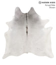 Medium Grey X-Large Brazilian Cowhide Rug 6'9"H x 6'8"W #69711 by Hudson Hides