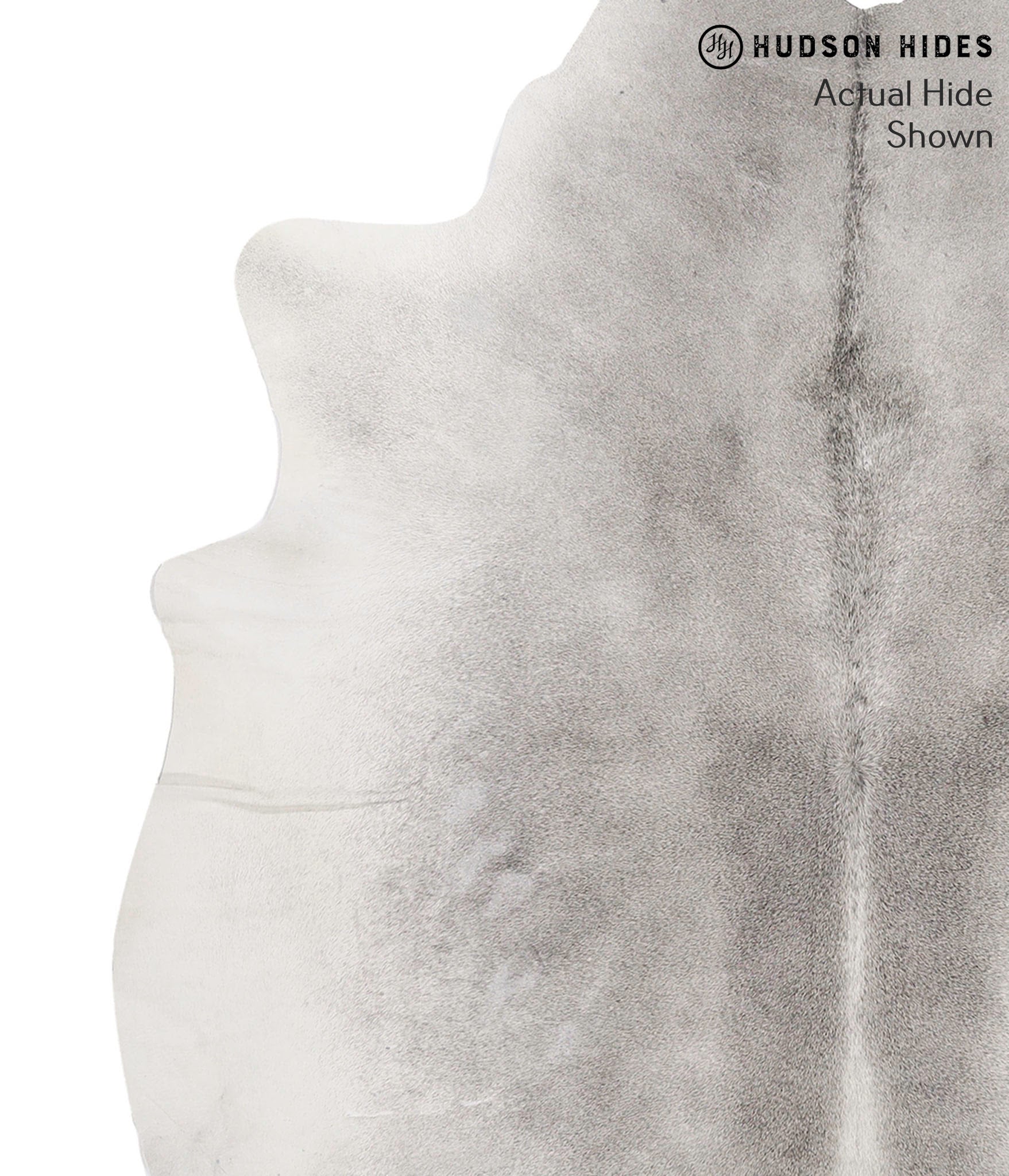 Medium Grey Cowhide Rug #69736