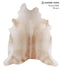Grey with Beige X-Large Brazilian Cowhide Rug 7'6