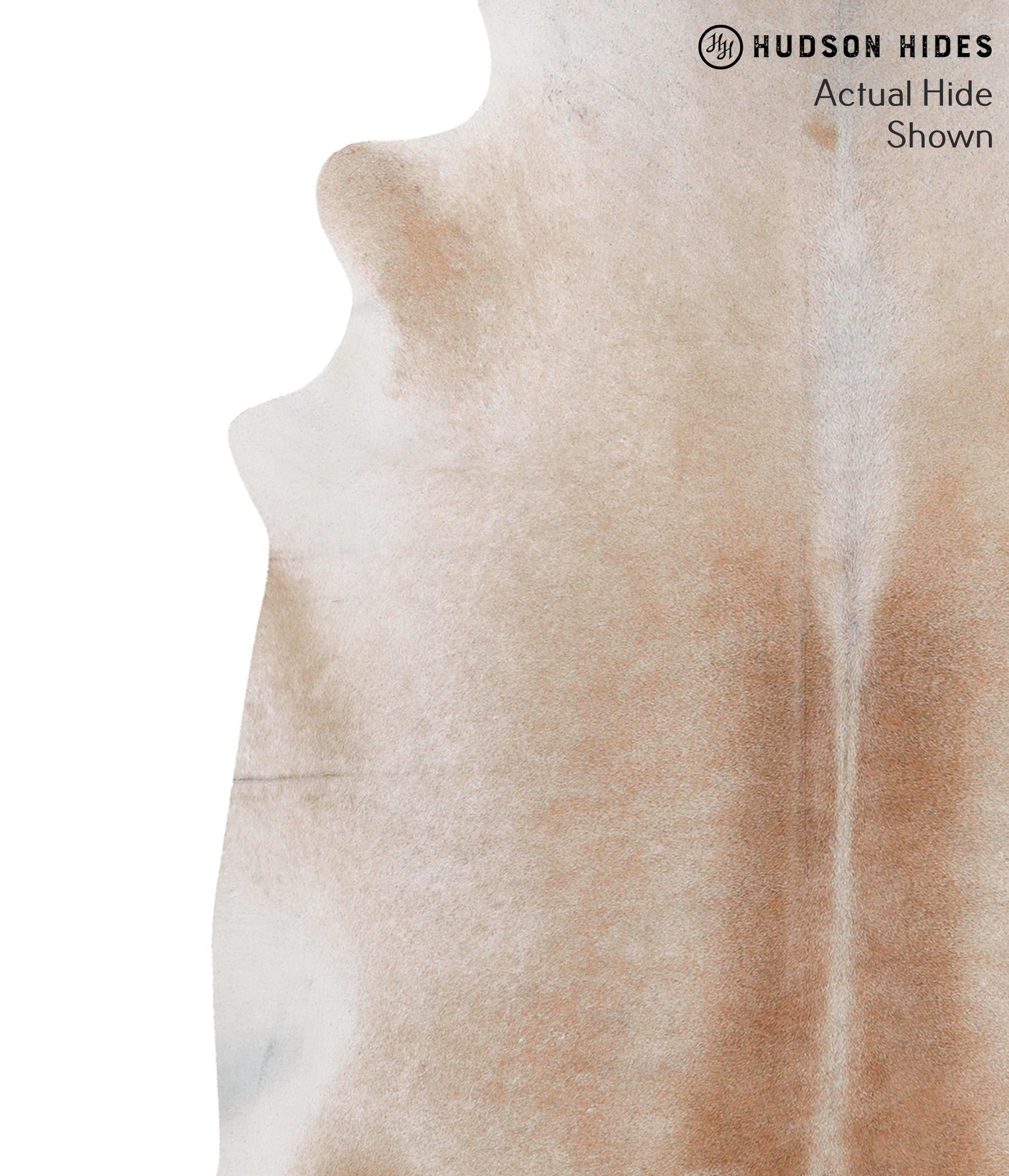 Grey with Beige Cowhide Rug #69847