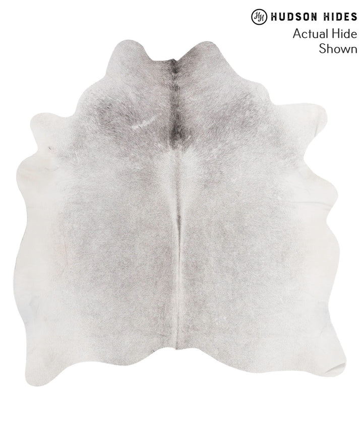 Medium Grey X-Large Brazilian Cowhide Rug 6'7"H x 6'4"W #69855 by Hudson Hides