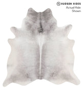 Medium Grey XX-Large Brazilian Cowhide Rug 7'9"H x 7'5"W #69877 by Hudson Hides