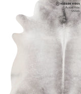 Medium Grey XX-Large Brazilian Cowhide Rug 7'9"H x 7'5"W #69877 by Hudson Hides
