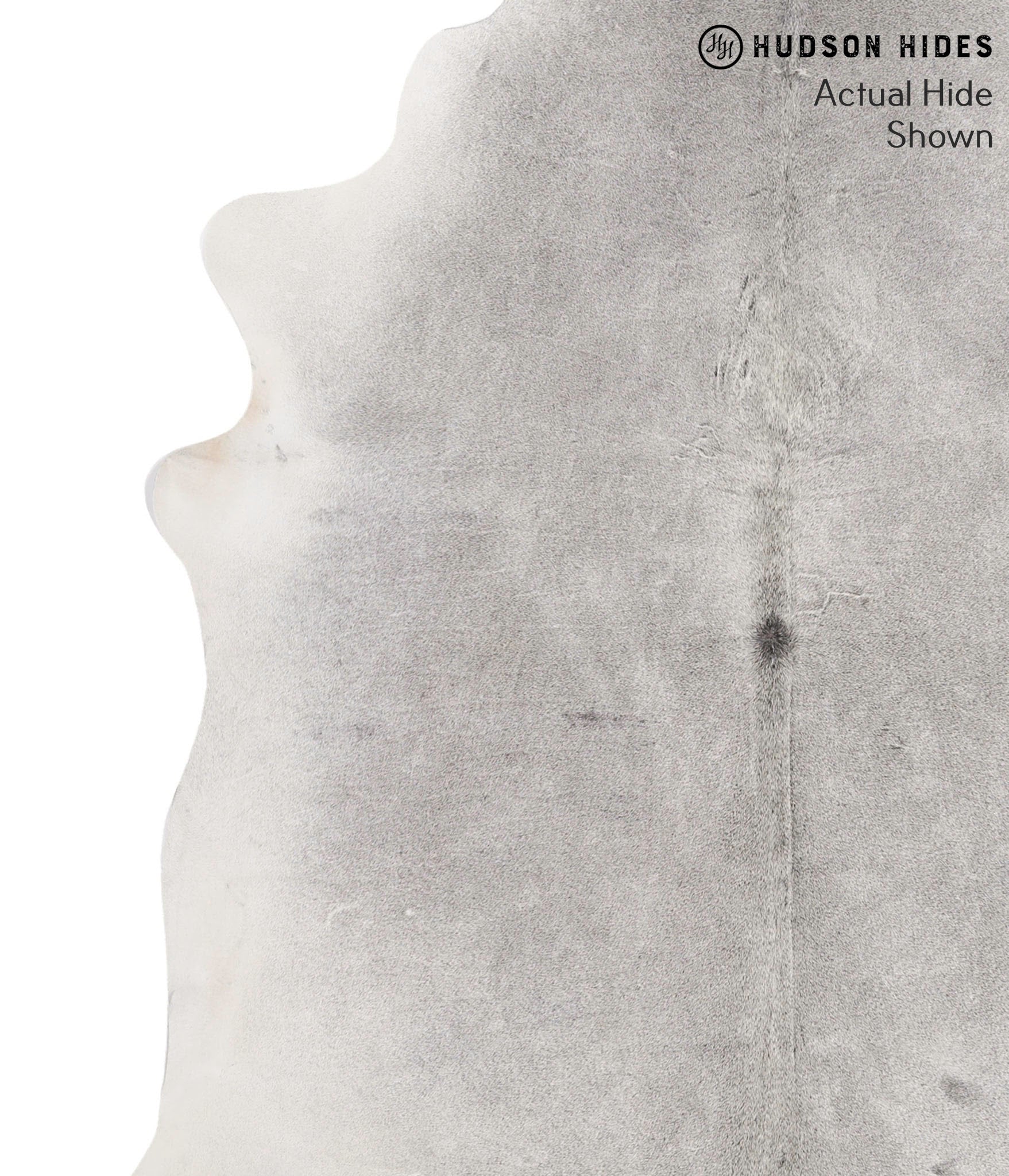 Medium Grey Cowhide Rug #69894