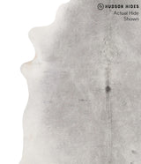 Medium Grey X-Large Brazilian Cowhide Rug 7'5"H x 6'8"W #69894 by Hudson Hides