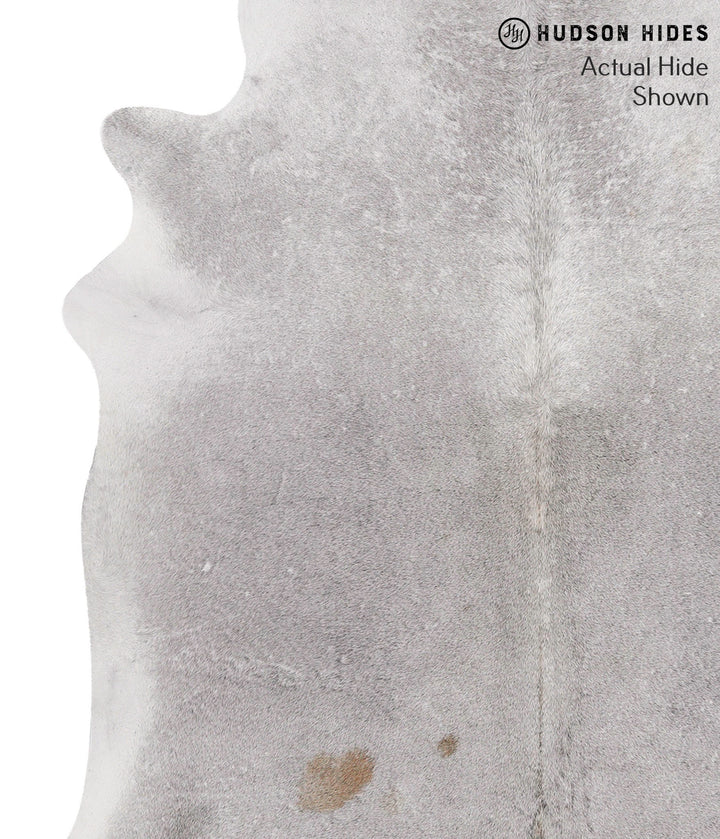 Medium Grey XX-Large Brazilian Cowhide Rug 7'4"H x 6'9"W #69895 by Hudson Hides