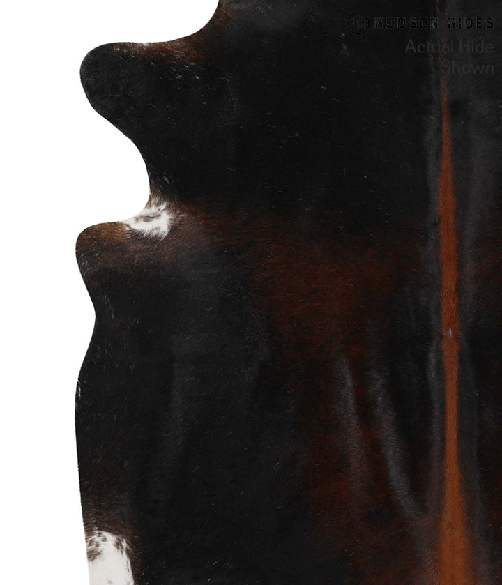 Chocolate X-Large Brazilian Cowhide Rug 7'2"H x 6'8"W #69935 by Hudson Hides