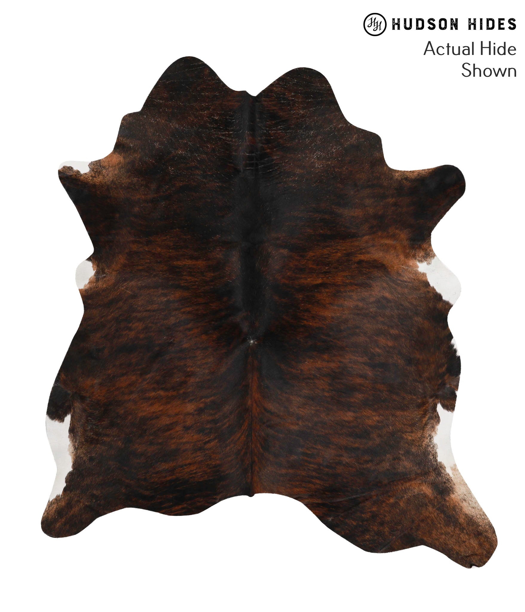 Dark Brindle Cowhide Rug #70054