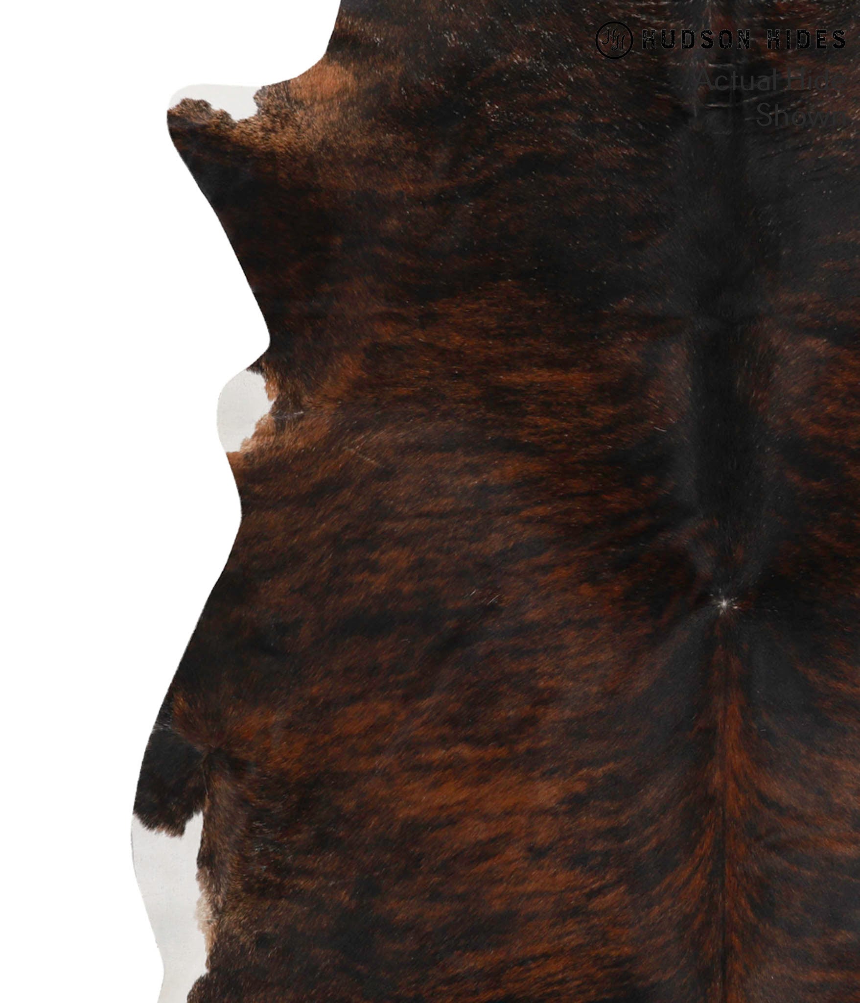 Dark Brindle Cowhide Rug #70054