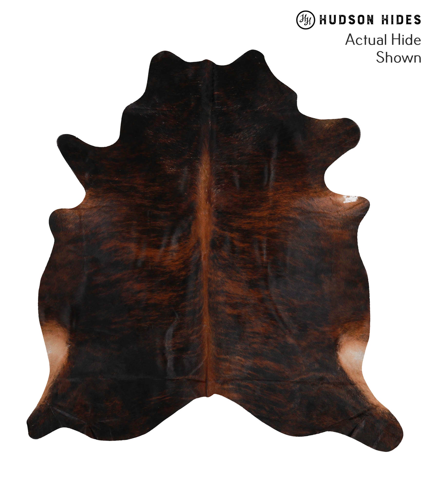 Dark Brindle Cowhide Rug #70248