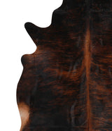 Dark Brindle X-Large Brazilian Cowhide Rug 6'8"H x 6'3"W #70248 by Hudson Hides