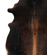 Chocolate X-Large Brazilian Cowhide Rug 6'11"H x 6'1"W #70300 by Hudson Hides