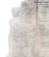 Grey Brindle X-Large Brazilian Cowhide Rug 6'4"H x 6'3"W #70668 by Hudson Hides