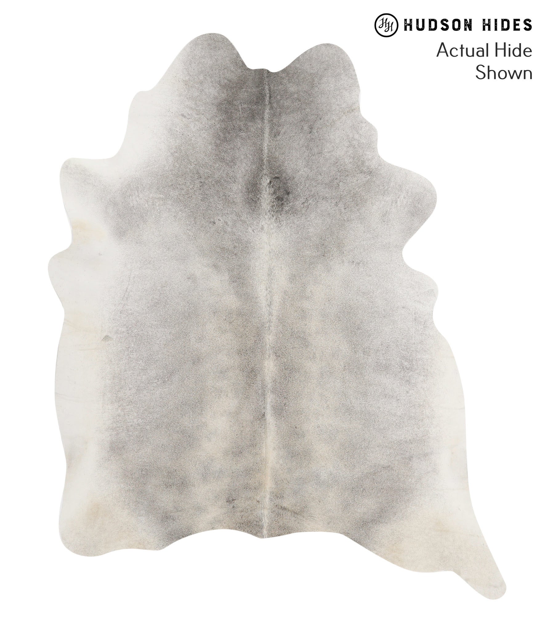Medium Grey Cowhide Rug #70748