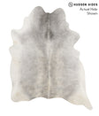 Medium Grey X-Large Brazilian Cowhide Rug 7'6"H x 6'0"W #70748 by Hudson Hides