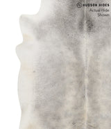 Medium Grey X-Large Brazilian Cowhide Rug 7'6"H x 6'0"W #70748 by Hudson Hides