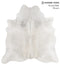 Medium Grey XX-Large Brazilian Cowhide Rug 7'6