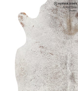 Salt and Pepper Brown X-Large Brazilian Cowhide Rug 7'2"H x 5'10"W #70962 by Hudson Hides