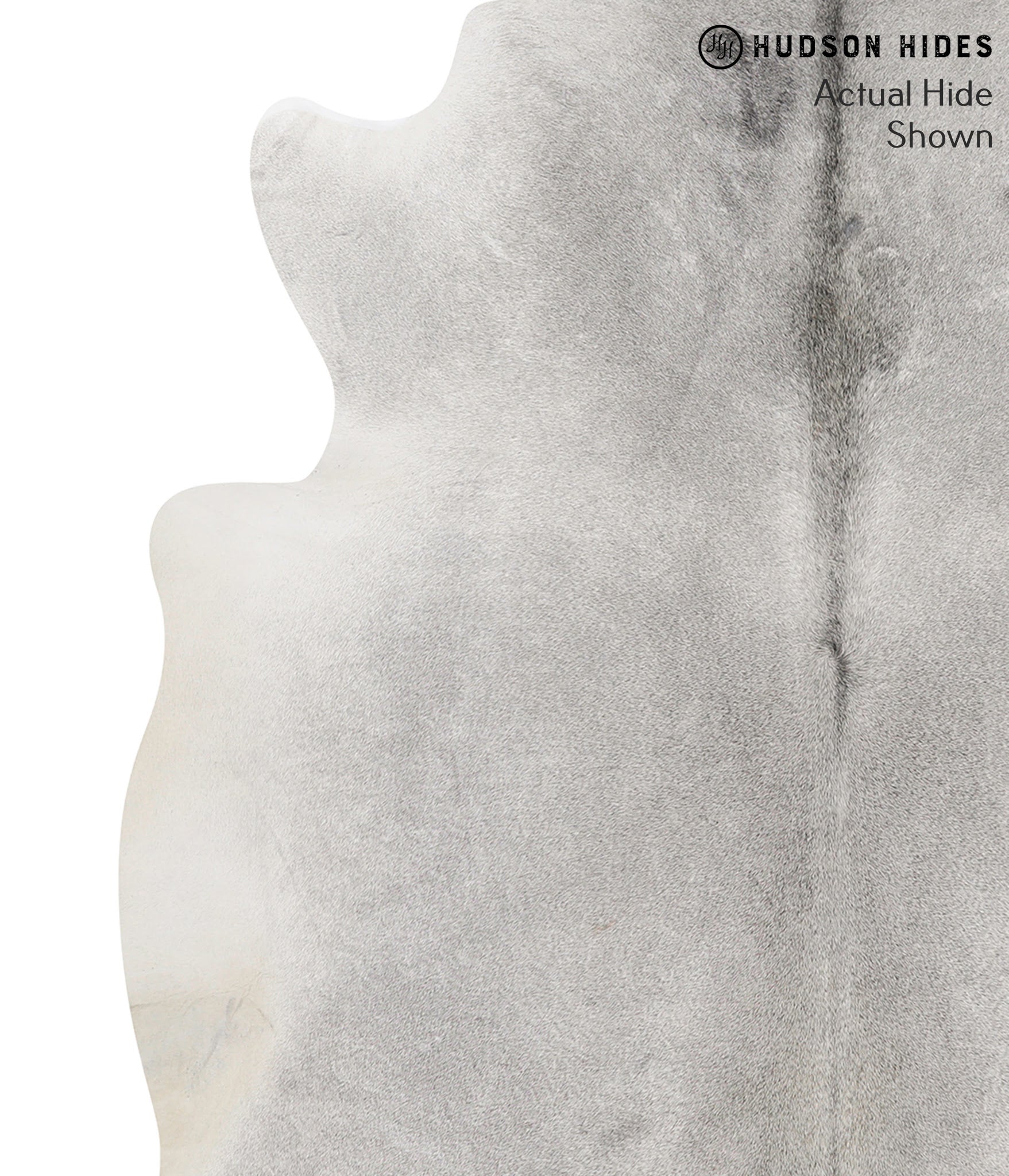 Medium Grey Cowhide Rug #71641