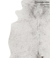 Salt and Pepper Black X-Large Brazilian Cowhide Rug 6'11"H x 6'2"W #71685 by Hudson Hides