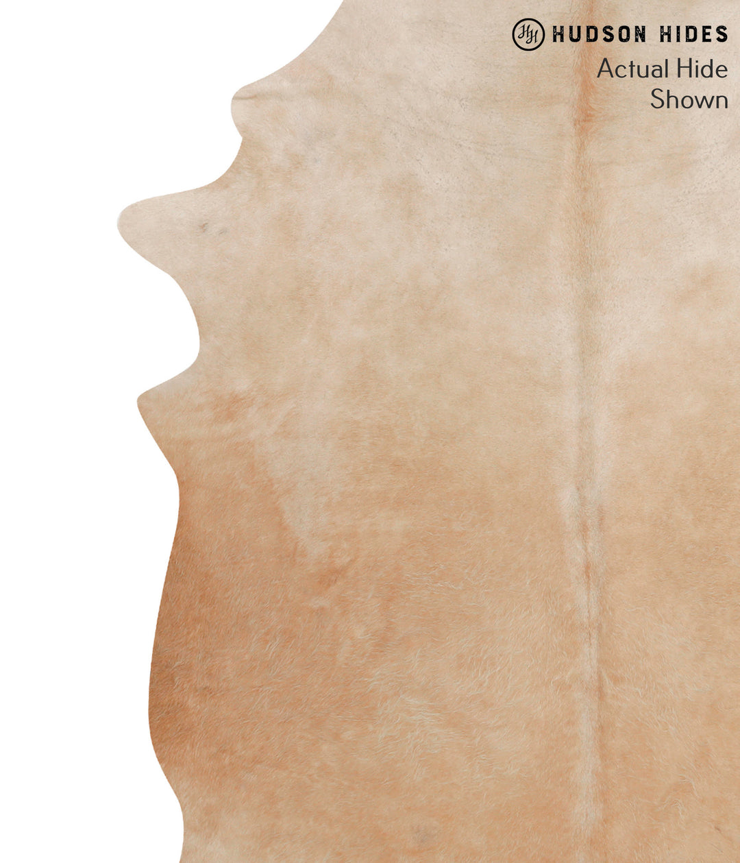 Solid Brown X-Large Brazilian Cowhide Rug 7'2"H x 5'8"W #71707 by Huds