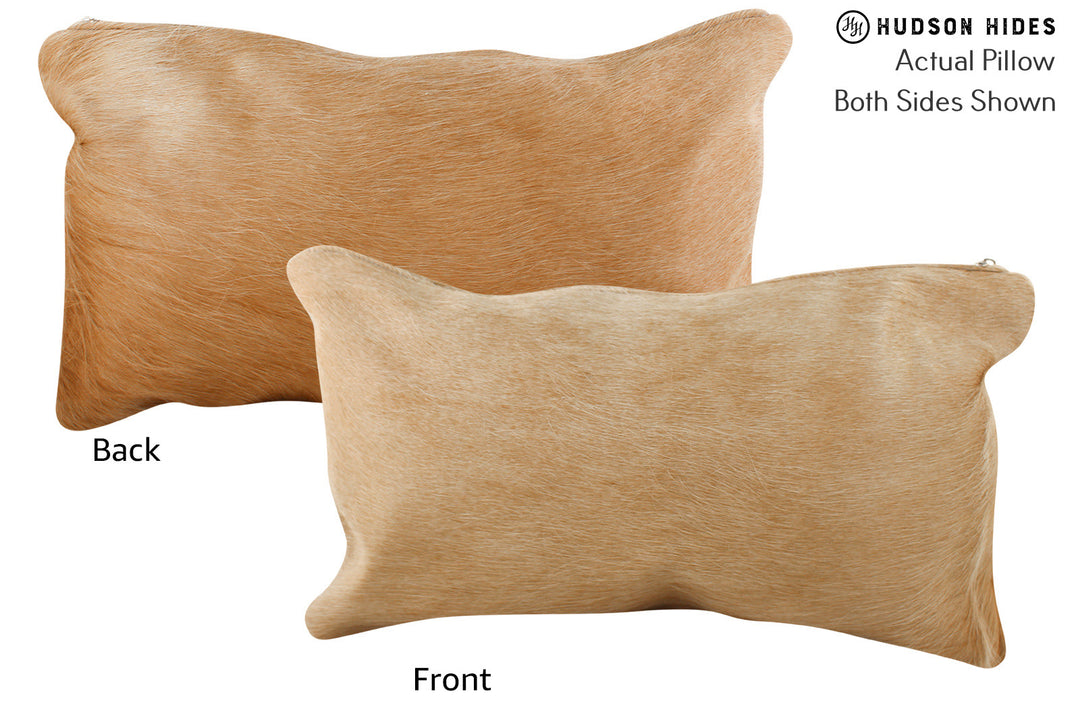 Beige Pillow 12"x22"#72277 by Hudson Hides