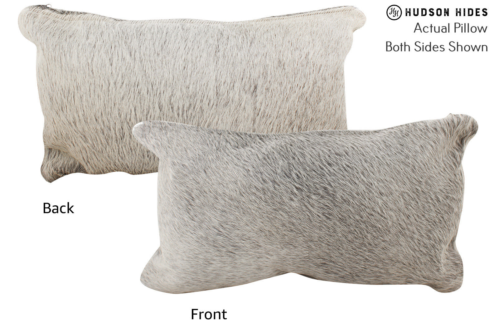 Grey Cowhide Pillow #72392