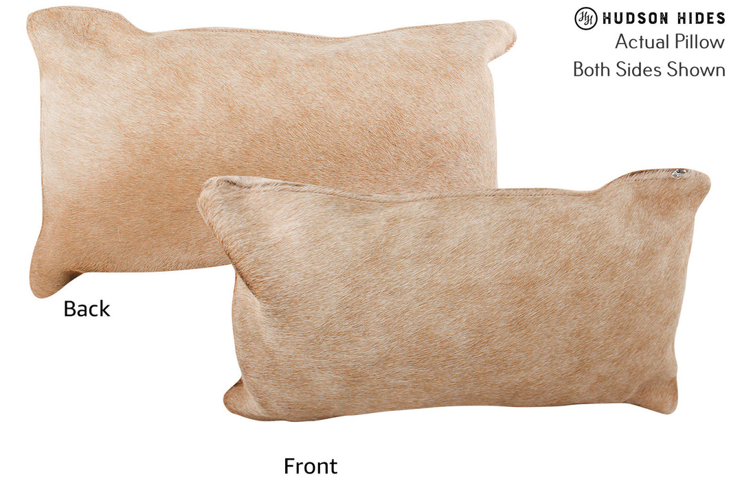 Beige Pillow 12"x22"#72674 by Hudson Hides