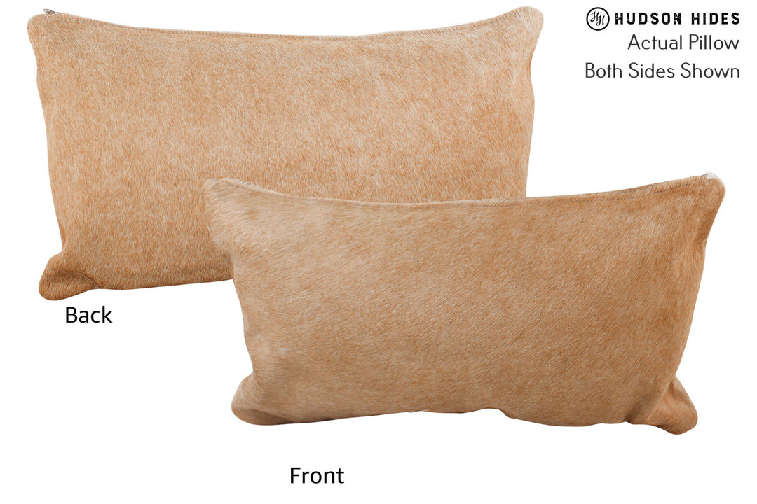Beige Pillow 12"x22"#72675 by Hudson Hides
