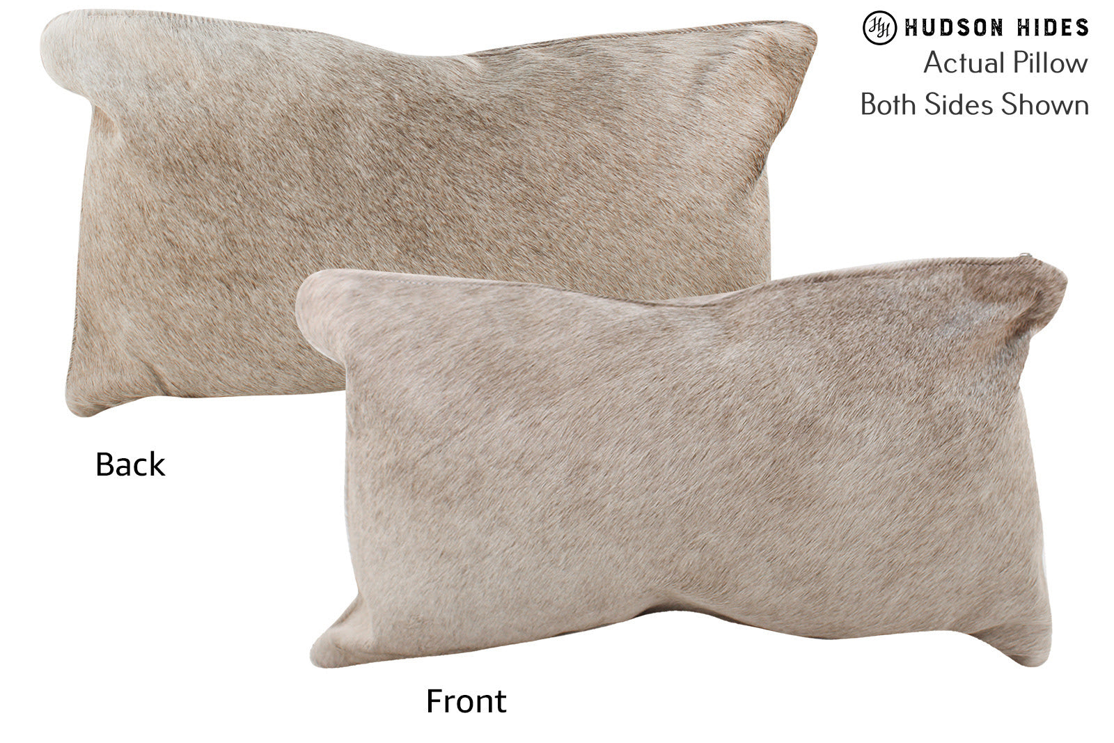 Grey Cowhide Pillow #72765
