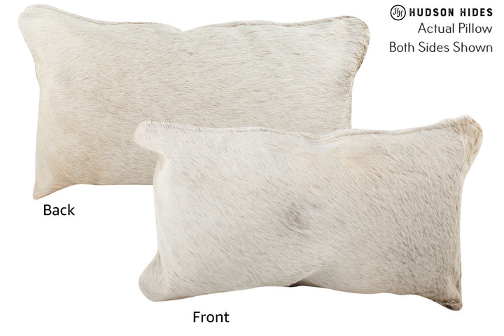 Grey 12"x22" Brazilian Cowhide Pillow #72850 by Hudson Hides
