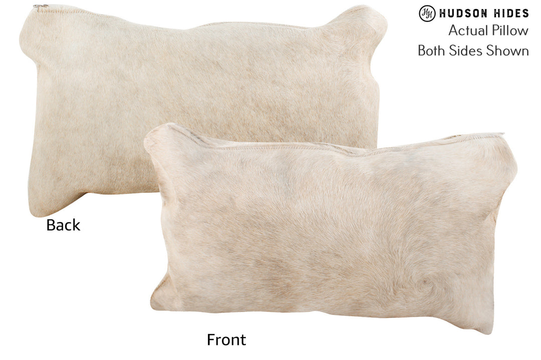Beige Pillow 12"x22"#72913 by Hudson Hides