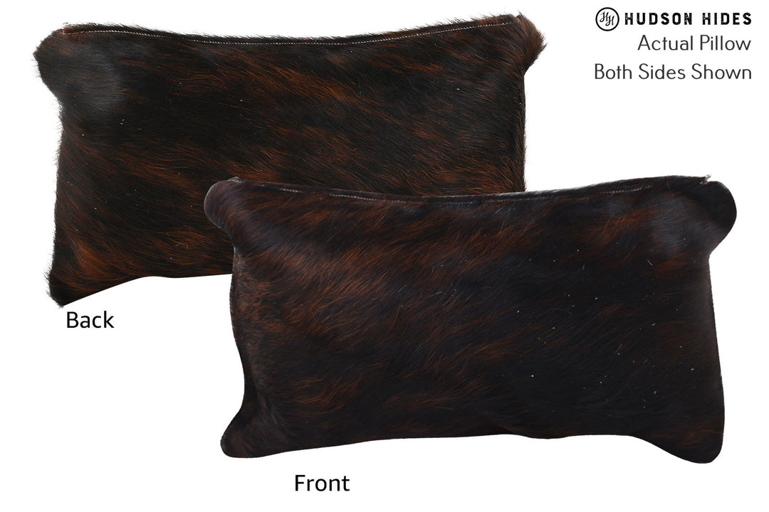 Dark Brindle Pillow 12"x22"#72917 by Hudson Hides