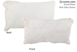 Grey 12"x22" Brazilian Cowhide Pillow #72927 by Hudson Hides