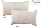 Grey 12"x22" Brazilian Cowhide Pillow #72978 by Hudson Hides