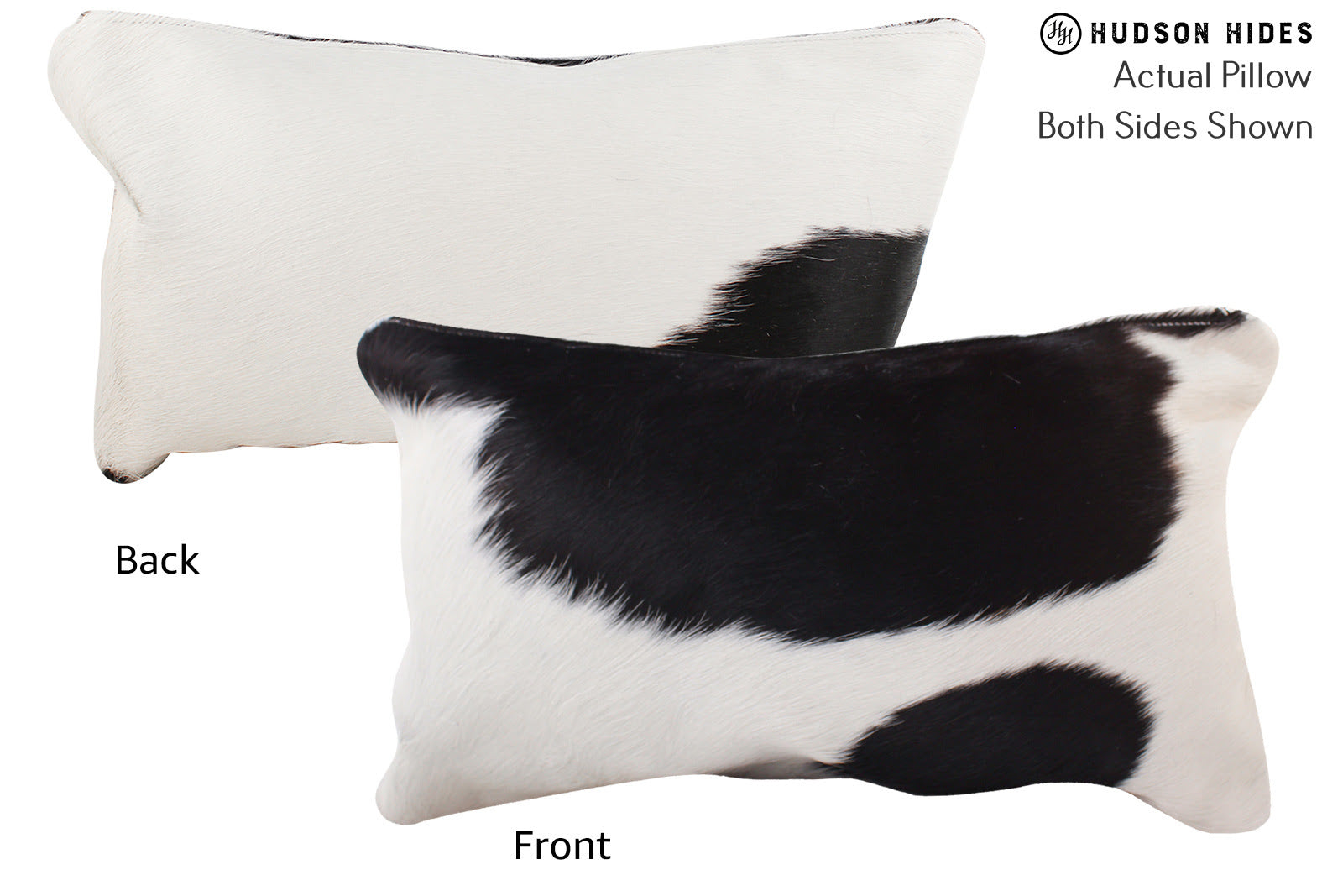 Black and White Cowhide Pillow #73020