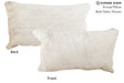 Grey 12"x22" Brazilian Cowhide Pillow #73058 by Hudson Hides