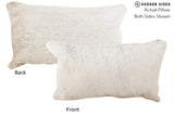 Grey 12"x22" Brazilian Cowhide Pillow #73058 by Hudson Hides