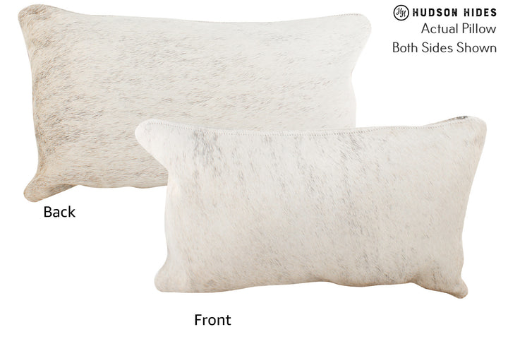 Grey 12"x22" Brazilian Cowhide Pillow #73058 by Hudson Hides