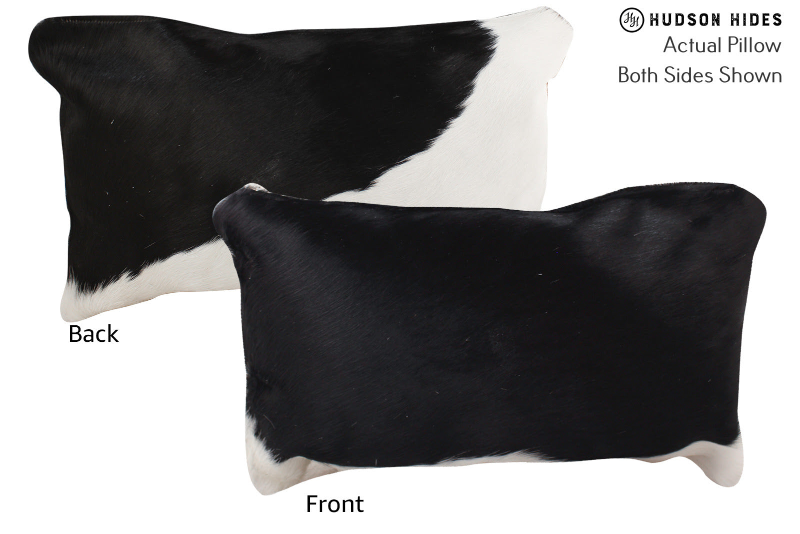 Black and White Cowhide Pillow #73081