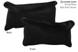Solid Black 12"x22" Brazilian Cowhide Pillow #73191 by Hudson Hides
