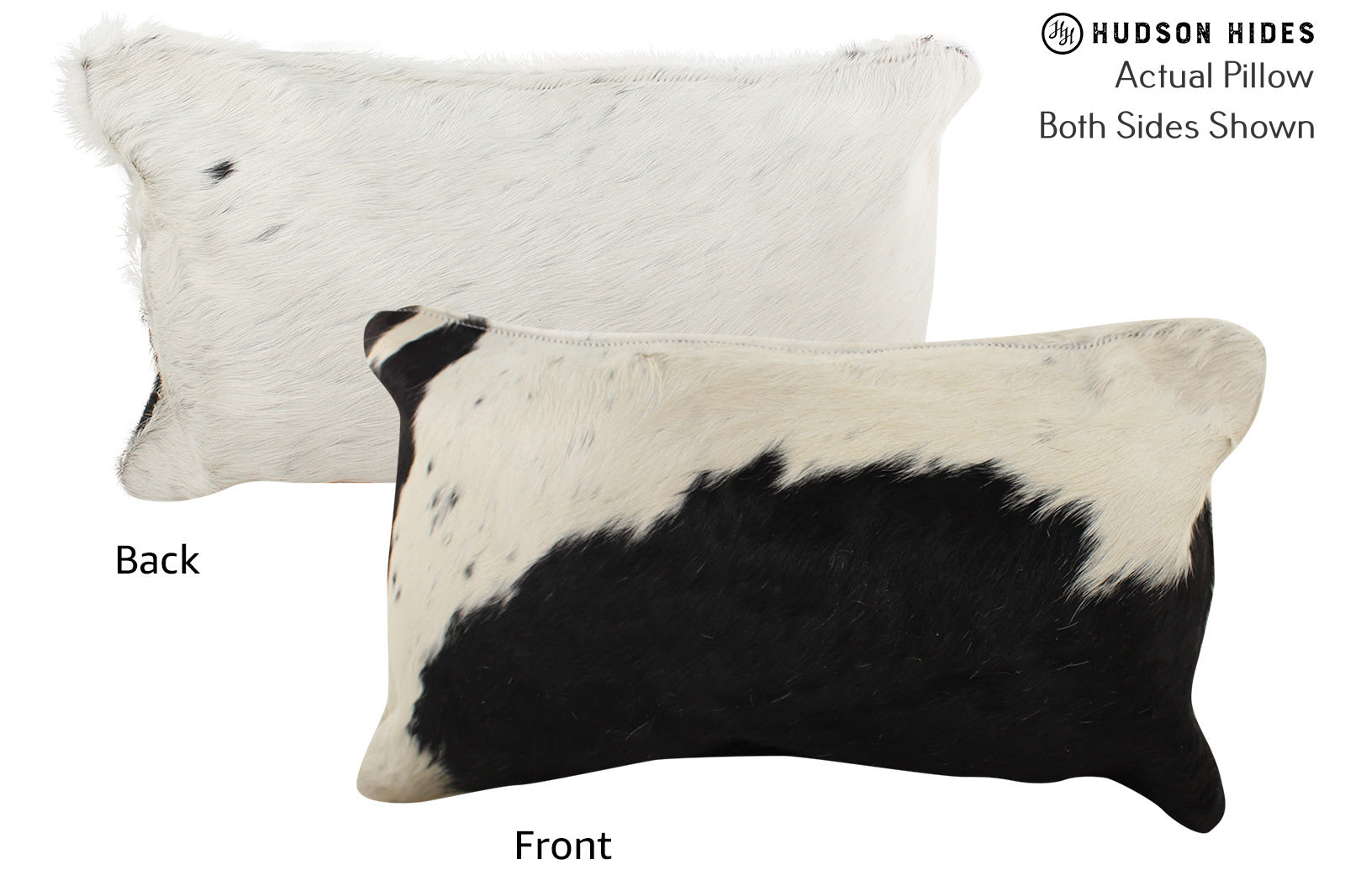 Black and White Cowhide Pillow #73211